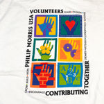 Vintage 90's Philip Morris Volunteers T-Shirt