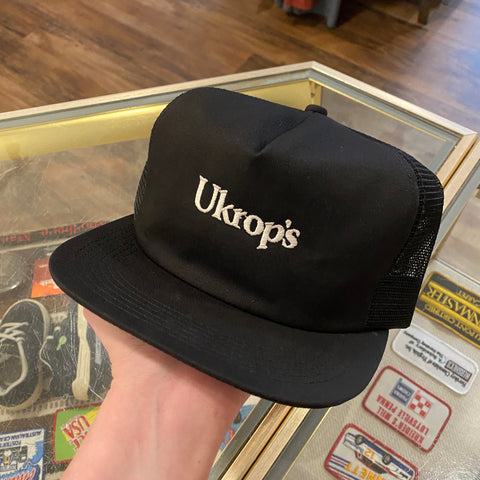 Vintage 90's Ukrop's Made in USA Trucker Hat