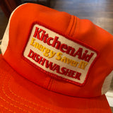Vintage 80's KitchenAid Energy Saver IV Dishwasher Trucker Hat