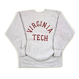 Vintage 90's Virginia Tech Champion Reverse Weave Crewneck Sweatshirt