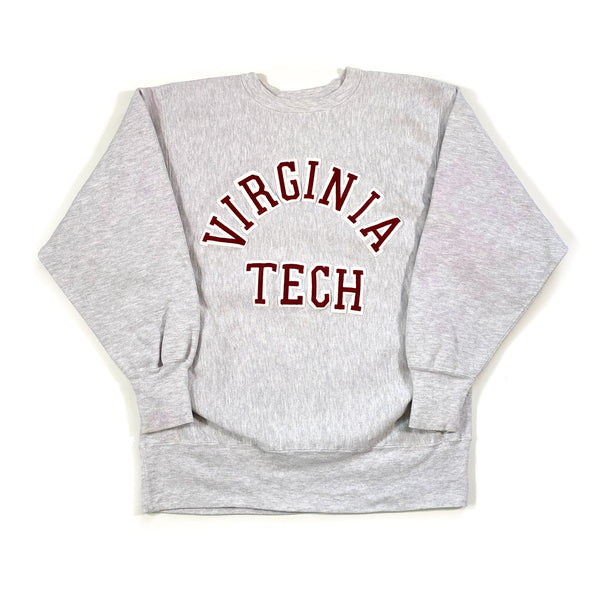 Vintage 90's Virginia Tech Champion Reverse Weave Crewneck