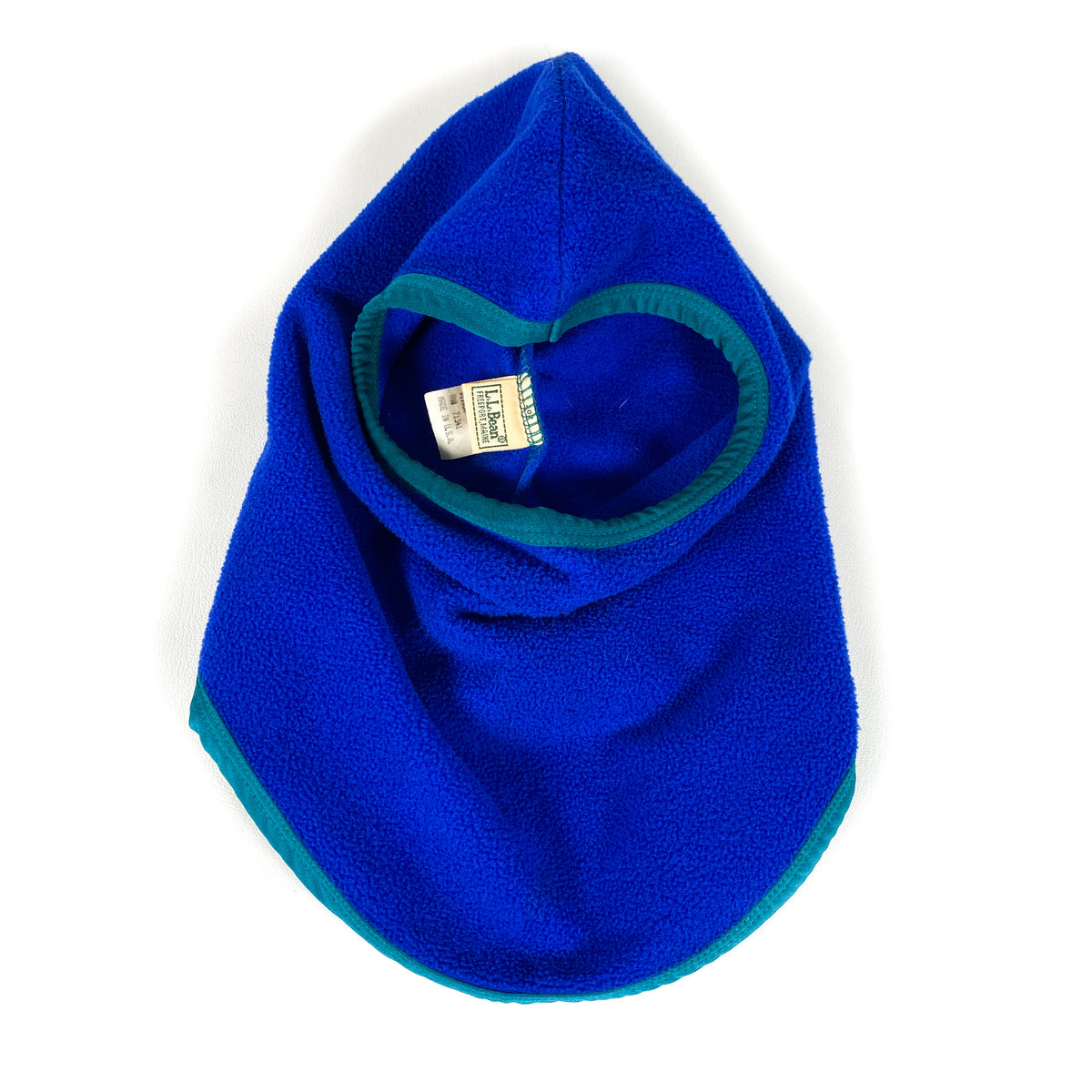 Vintage 90's LL Bean Balaclava Fleece Full Face Ski Mask Winter Beanie