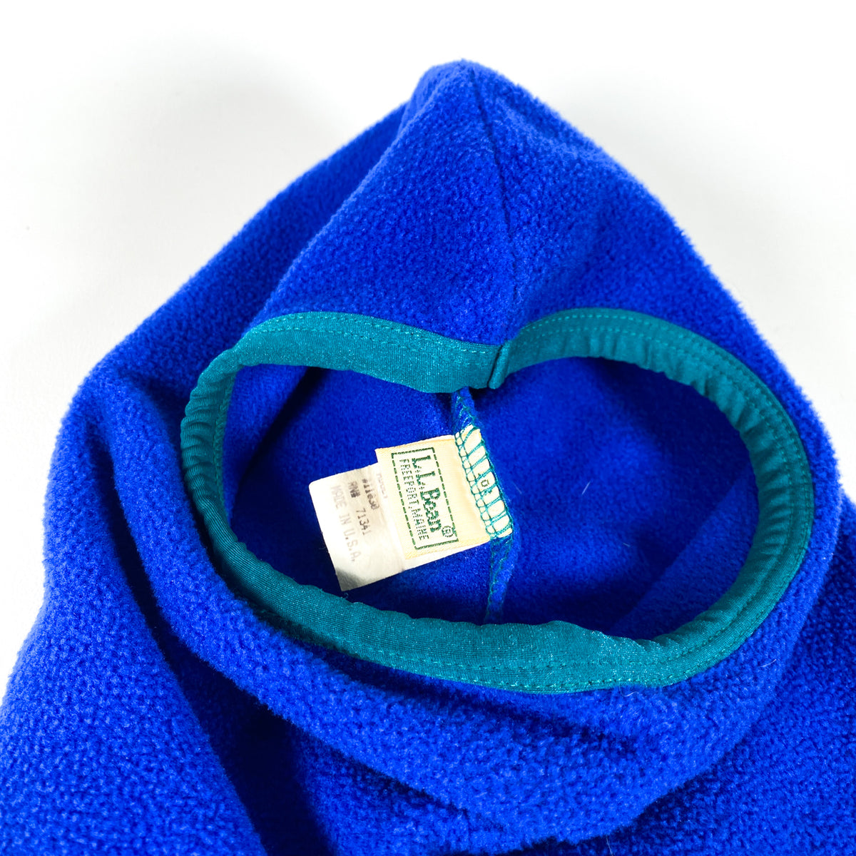 Vintage 90's LL Bean Balaclava Fleece Full Face Ski Mask Winter Beanie