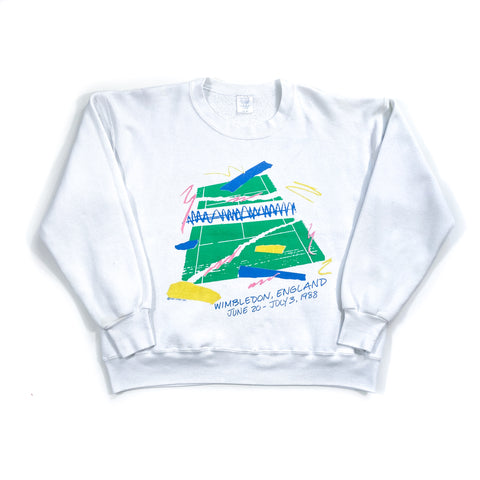 Vintage 1988 Wimbledon Tennis Crewneck Sweatshirt