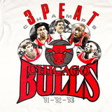 Vintage 90's Chicago Bulls 3-Peat Champs T-Shirt