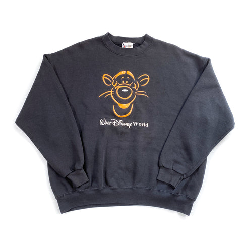 Vintage 90's Tigger 3D Disney World Crewneck Sweatshirt