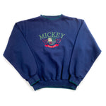 Vintage 90's Mickey Mouse Collegiate Crewneck Sweatshirt