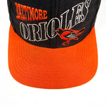 Vintage 90's Baltimore Orioles Spellout Baseball Snapback Hat