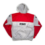 Vintage 80's Pony Hooded Windbreaker Jacket