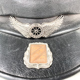 harley leather hat