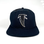 Vintage 80's Atlanta Falcons Black Snapback Trucker Hat