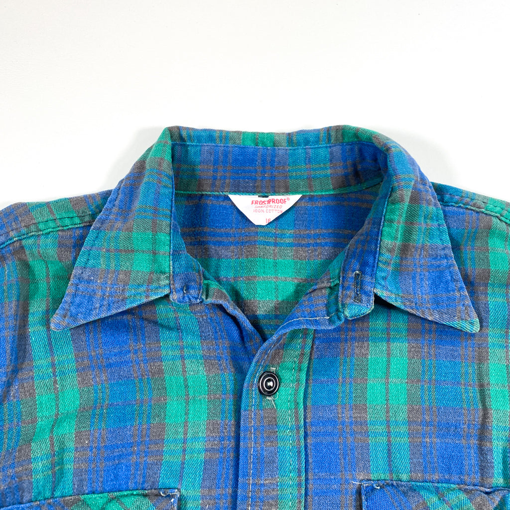 Vintage 60's Frostproof Sanforized Flannel Shirt – CobbleStore Vintage