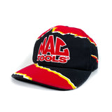 Vintage 90's MAC Tools Fire Snapback Hat