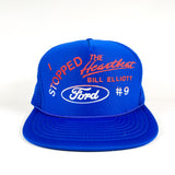 Vintage 90's Bill Elliott Stopped the Heartbeat Ford Nascar Trucker Hat