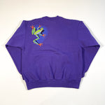 Vintage 1991 River Mountain Sports NC Frog Crewneck Sweatshirt