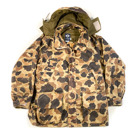 Vintage 80's Columbia Duck Camo Gore-Tex Winter Jacket