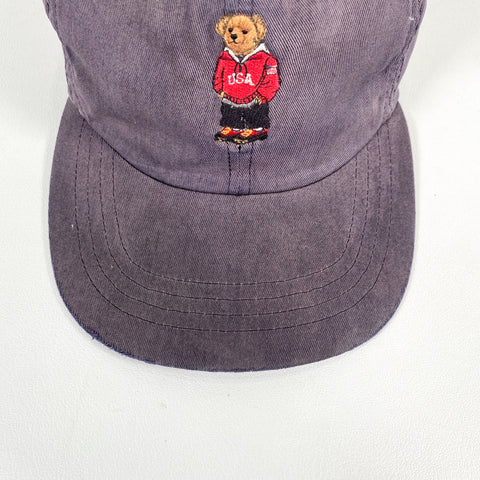 Vintage 90's Polo Sport Bear Hat – CobbleStore Vintage
