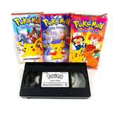 Vintage 90's Pokemon TV Show VHS Set