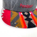 Vintage 90's Pendleton Blanket Brim Western Hat