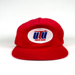 Vintage 90's United Transportation Union Made UTU Red Corduroy Hat