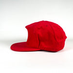 Vintage 90's United Transportation Union Made UTU Red Corduroy Hat