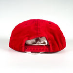 Vintage 90's United Transportation Union Made UTU Red Corduroy Hat