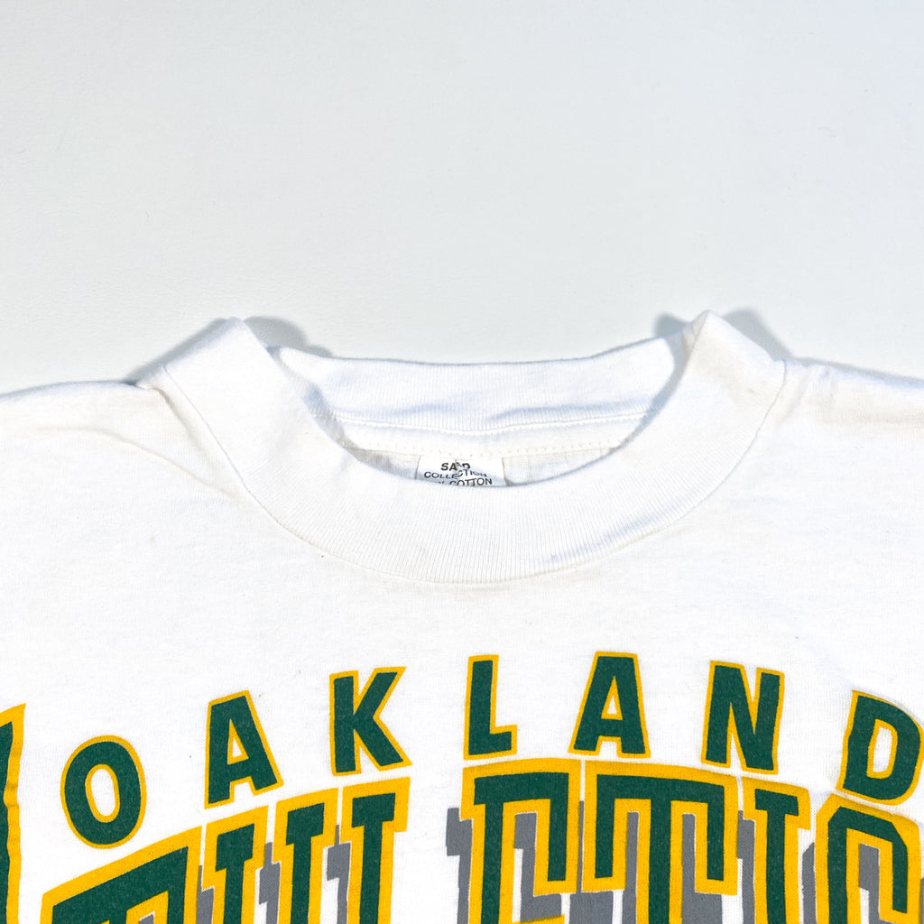Oakland Athletics 40 Years '47 Echo MLB T-Shirt White
