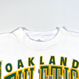 90s oakland a's baseball shirt