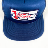 Vintage 80's Chevrolet New Looney Blue Rope Trucker Hat