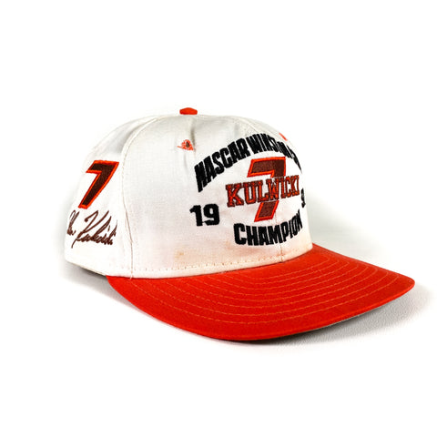 Vintage 1992 Alan Kulwicki Winston Cup Champ Nascar Snapback Hat