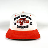 Vintage 1992 Alan Kulwicki Winston Cup Champ Nascar Snapback Hat