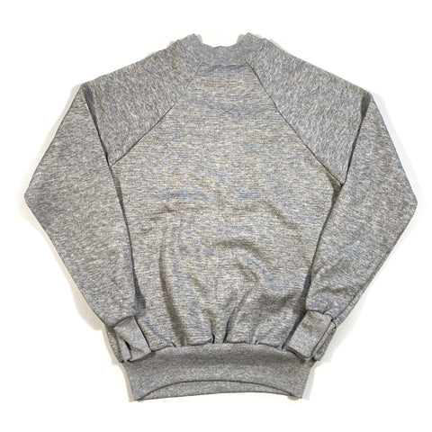 Vintage 80's Plain Gray Pannill Raglan Blank Crewneck Sweatshirt