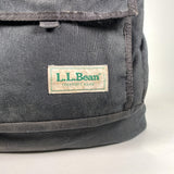 Vintage 90's LL Bean Made in USA Black Backpack