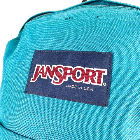Vintage 90's Jansport Teal Made in USA Backpack CobbleStore Vintage Vintage 90's Jansport Teal Made in USA Backpack CobbleStore Vintage