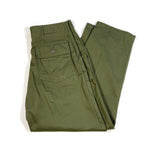 Vintage 1981 OG-507 Military Green Sateen Trouser Pants