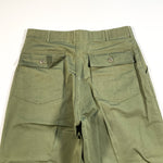 Vintage 1980 OG-507 Military Green Sateen Trouser Pants