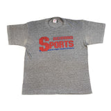 Vintage 80's Richmond Sports Gray Paper Thin T-Shirt