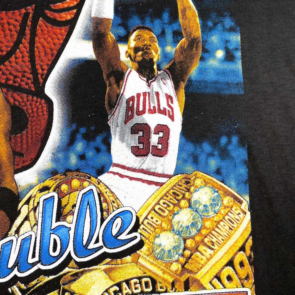 Hottertees 90s Chicago Bulls Triple Threat T Shirt
