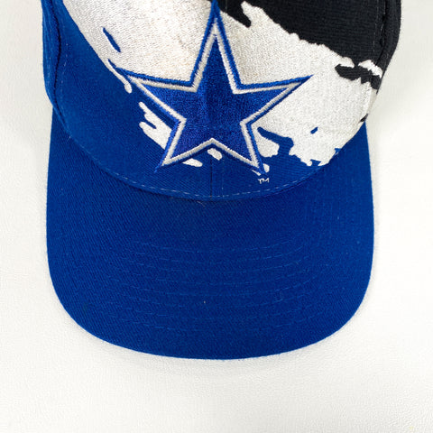 VTG Dallas Cowboys Shark tooth Iconic 90's Logo Athletic Snapback Hat NFL  New