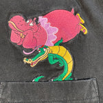 Vintage Y2K Disney Fantasia Hyacinth Hippo Ben Ali Gator Pocket T-Shirt
