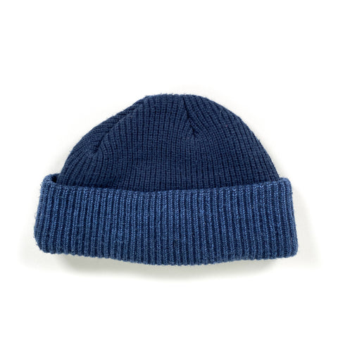 Vintage 90's Two Tone Cuff Blue Beanie