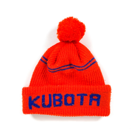 Vintage 80's Kubota Pom Beanie