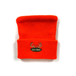 Vintage 90's Just Hunt Safety Orange Beanie