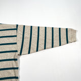 green striped sweatshirt