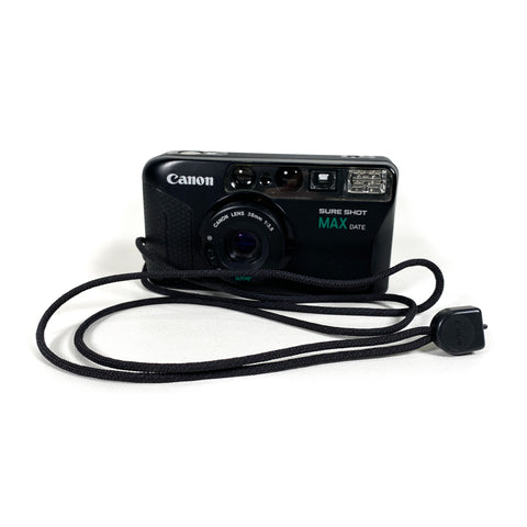 Vintage 1991 Canon Sure Shot Max Date 35mm Camera