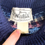 Vintage 80's Woolrich Fairisle Nordic Wool Sweater