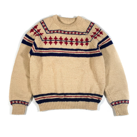 Vintage 80's Hand Knit Unbranded SweaterVintage 80's Hand Knit Unbranded Sweater