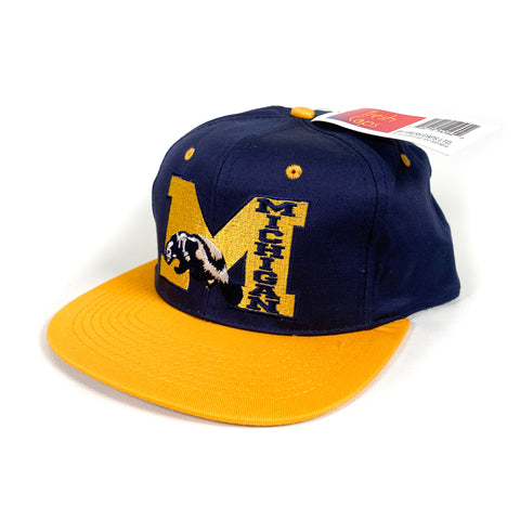 Vintage 90's Michigan Wolverines Hat