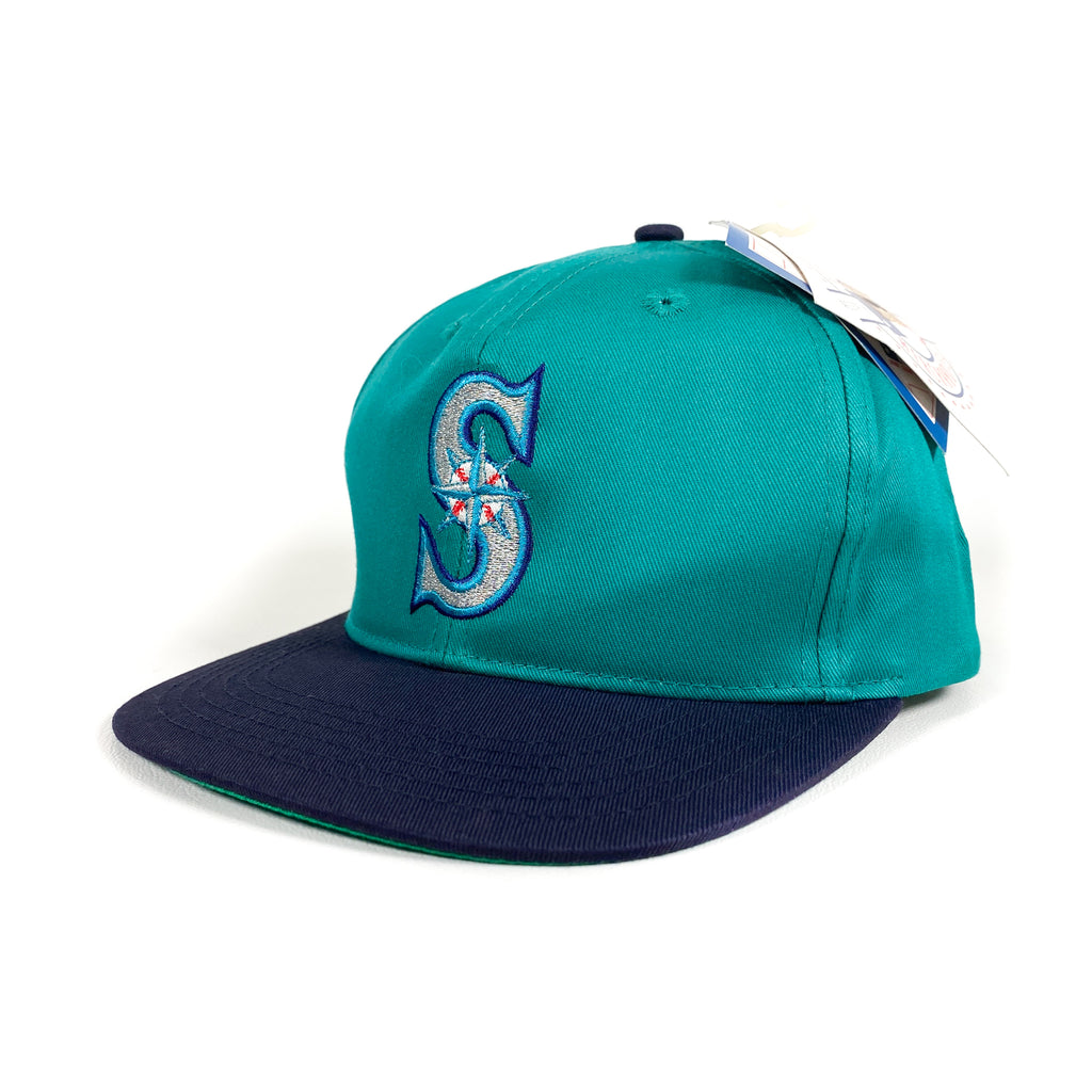 Vintage 90's Seattle Mariners Logo Athletic Hat – CobbleStore Vintage