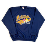 Vintage Y2K M&M's New York Navy Blue Candy Crewneck Sweatshirt